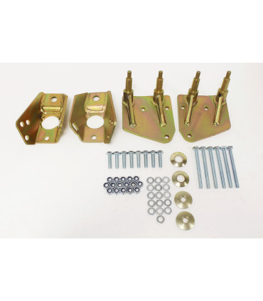 kit de soportes para doble amortiguador trasero - TF513