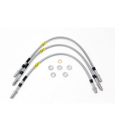 Latiguillos de freno acero inoxidable trenzado +50mm - TF642GD