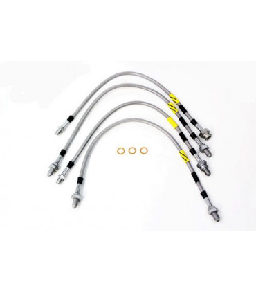 Latiguillos de freno acero inoxidable trenzado +50mm - TF643GD