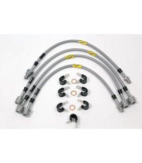 Latiguillos de freno acero inoxidable trenzado +50mm - TF644GD