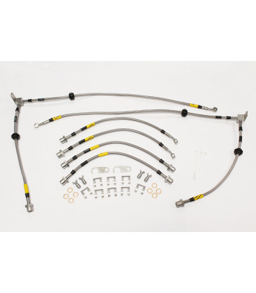 Latiguillos de freno acero inoxidable trenzado +50mm - TF652GD