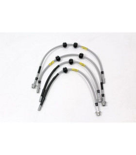 Latiguillos de freno acero inoxidable trenzado +50mm - TF658GD