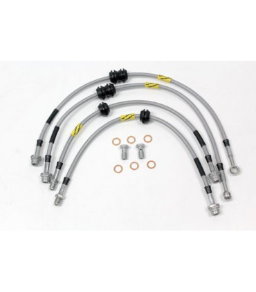 Latiguillos de freno acero inoxidable trenzado +50mm - TF659GD