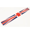 Pegatina Union Jack en color para funda de rueda semirrígida  - STICKER-UNION-FG