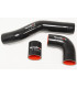 Kit manguitos de intercooler de silicona negros 90,110,130, d1, - TF736
