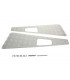 Kit de protectores de aleta delantera superior - TF8231 para defender desde 2007 hasta 2015
