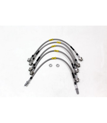 Latiguillos de freno Terrafirma acero inoxidable trenzado - TF647GD