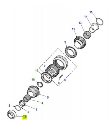 Cojinete de rodillos cónicos - FTC3371
