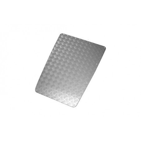 Chapa protectora de capo color plata - TF8200