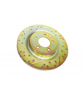 Disco de freno rayado y perforado - LR033302CDG