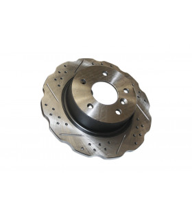 Disco de freno trasero ondulado perforado - SDB000470WCDG