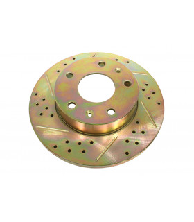 Disco de freno delantero rayado perforado - SDB100830CDG