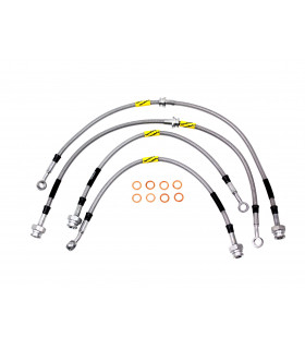 Latiguillos de freno de acero inoxidable - Más 2" - TF650GD