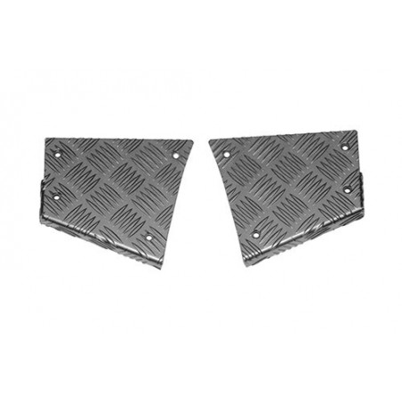 Placas esquina trasera (kit)black - TF8207