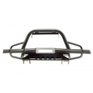 Paragolpes tubular con base de cabestrante Terrafirma - TF001