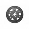 Rueda de aleación negra RVS beadlock de 7 x 16  - TF106