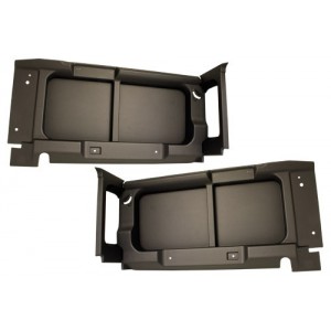 Panel trasero sin hueco de ventana negro - TF2733