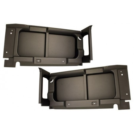 Panel trasero sin hueco de ventana negro - TF2733