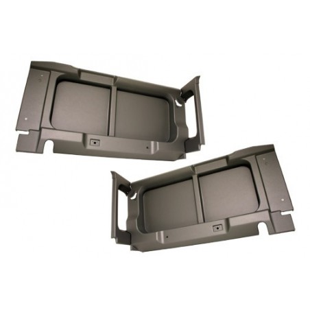 Panel trasero sin ventanas gris claro - TF2734