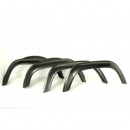 Kit de aletines negro brillo - TF280 para Defender