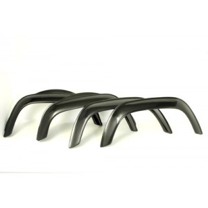 Kit de aletines negro brillo - TF280 para Defender