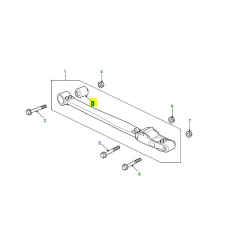 Casquillo de suspensión trasera - ANR3285