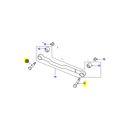 Tornillo barra panhar - BH114167