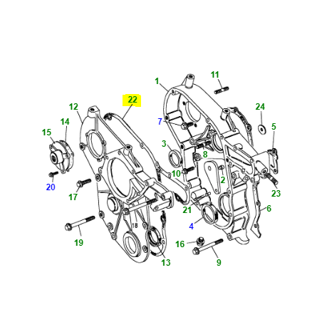 Junta tapa de distribucion - ERR1195