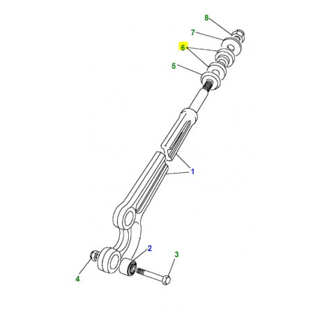 Casquillo brazo de suspensión - NRC4514G