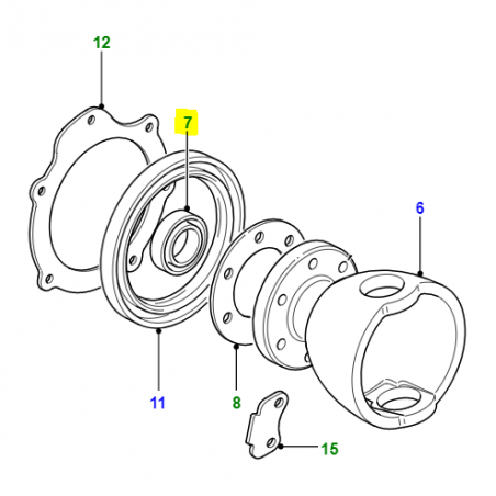 Reten pequeño de copa - FTC3276