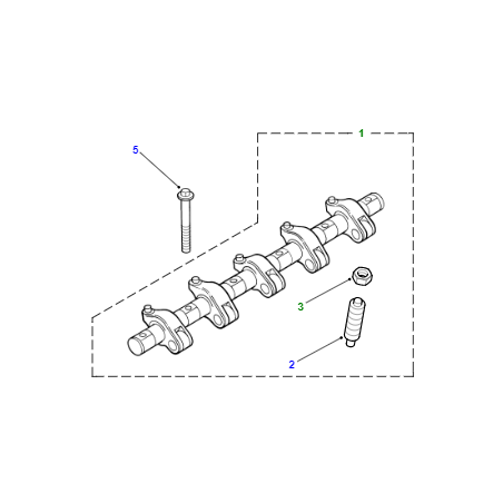 Tornillo eje balancines - LYG101510