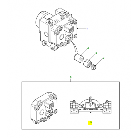 Juego de reparación ABS - SWO500030